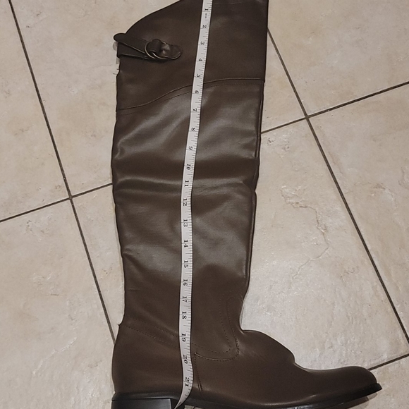 Brown over the knee Boots - Picture 6 of 7
